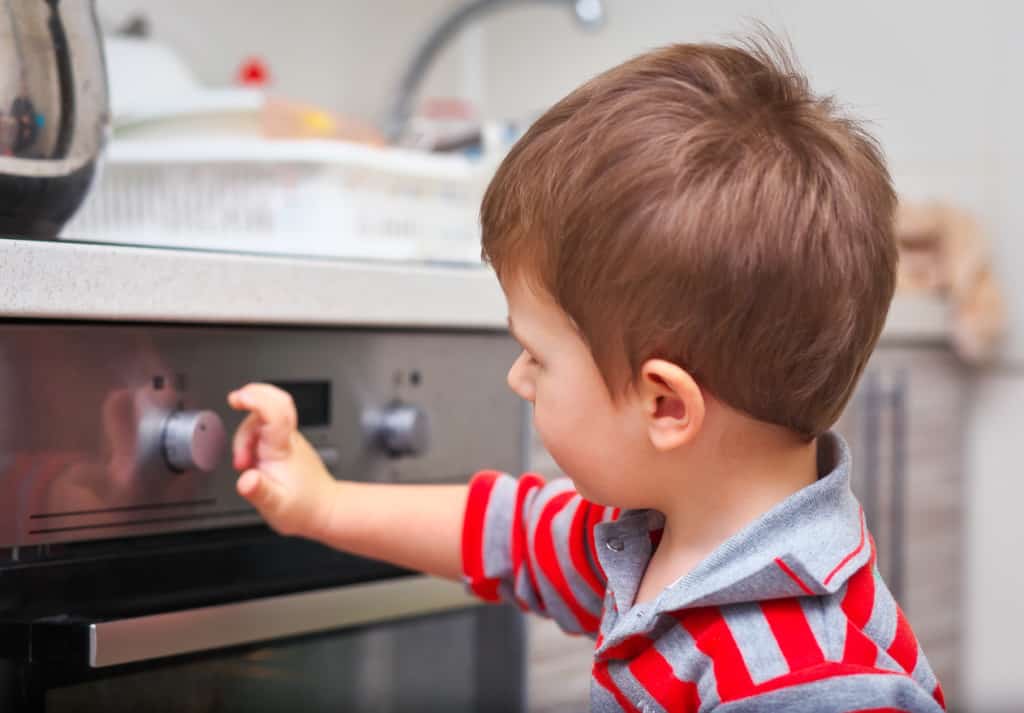 fire safety child oven